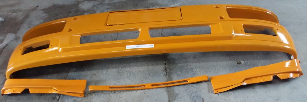 Бампер верх+низ пластик оранжевый F2000 